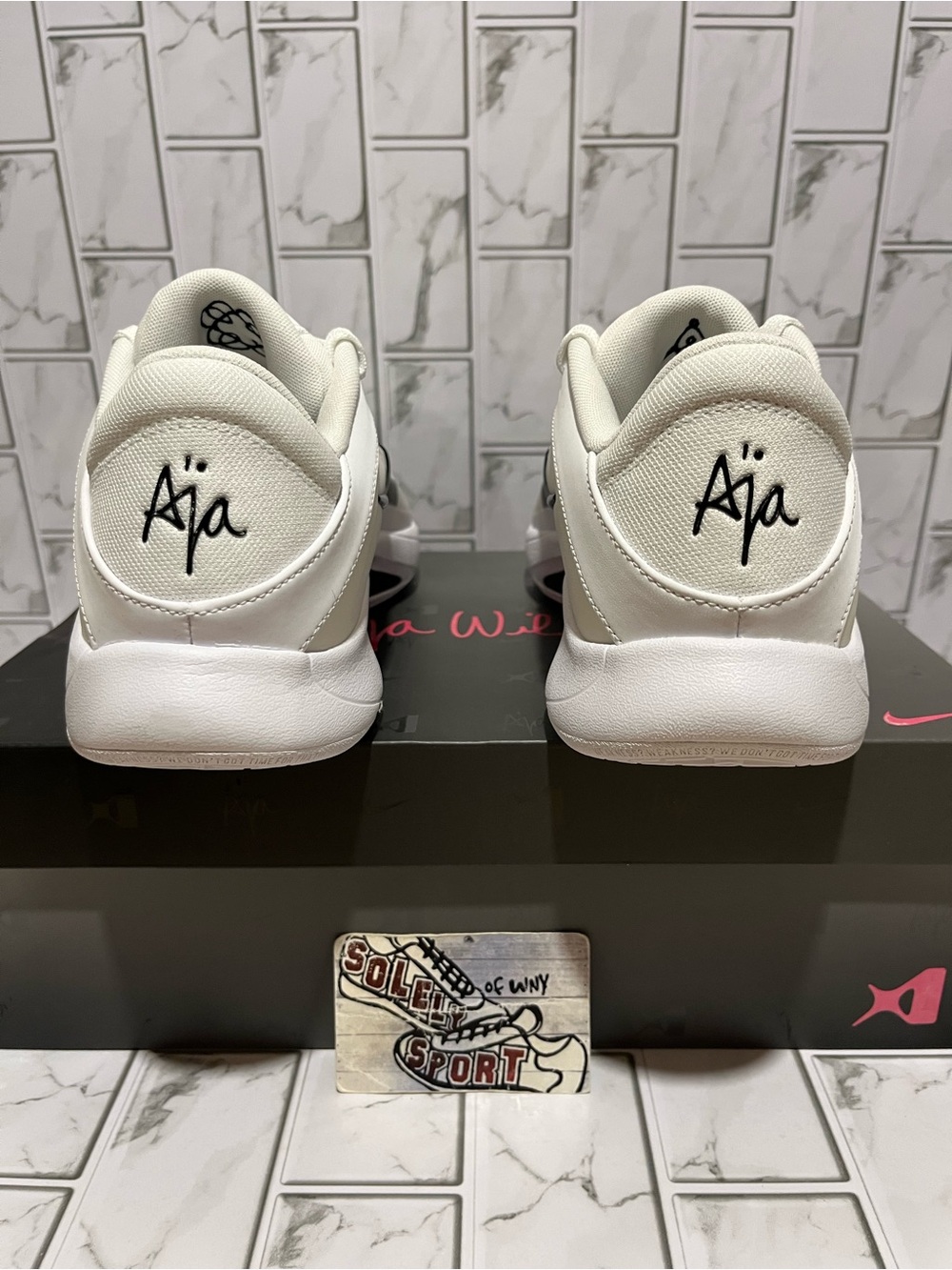 New Nike A’ja Wilson A’One Basketball Shoes White Black Kobe LeBron Retro KD - Picture 5 of 16